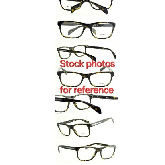 Prada VPR 19P LAB-1O1 Eyeglasses‎ Frame Tortoise 53-18-140 Prescription Frame - Picture 2 of 12